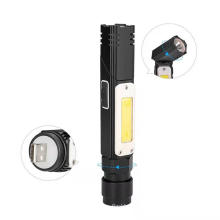 2021 Toch Outdoor Aluminum USB Charging Foldable Head Torch COB Led Folding Work Light Torch LED Flashlight